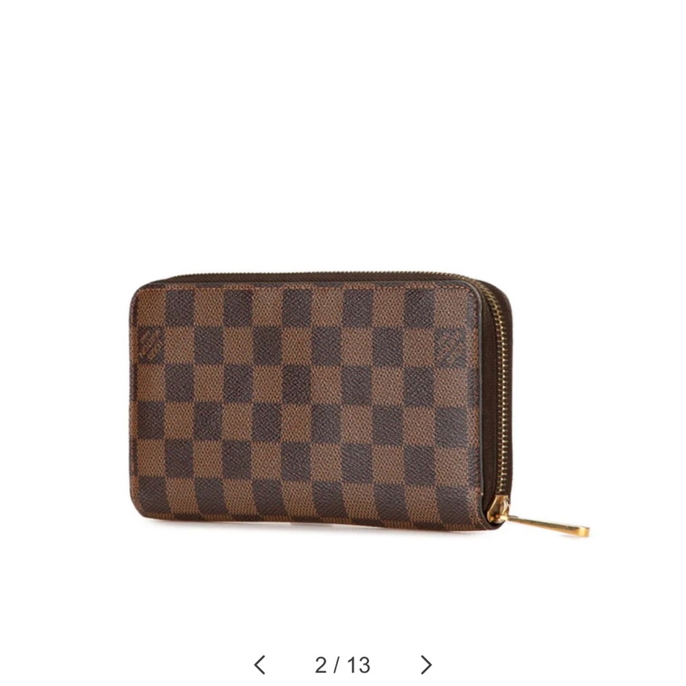 Louis Vuitton Brown Leather Wallet - Picture 12 of 13